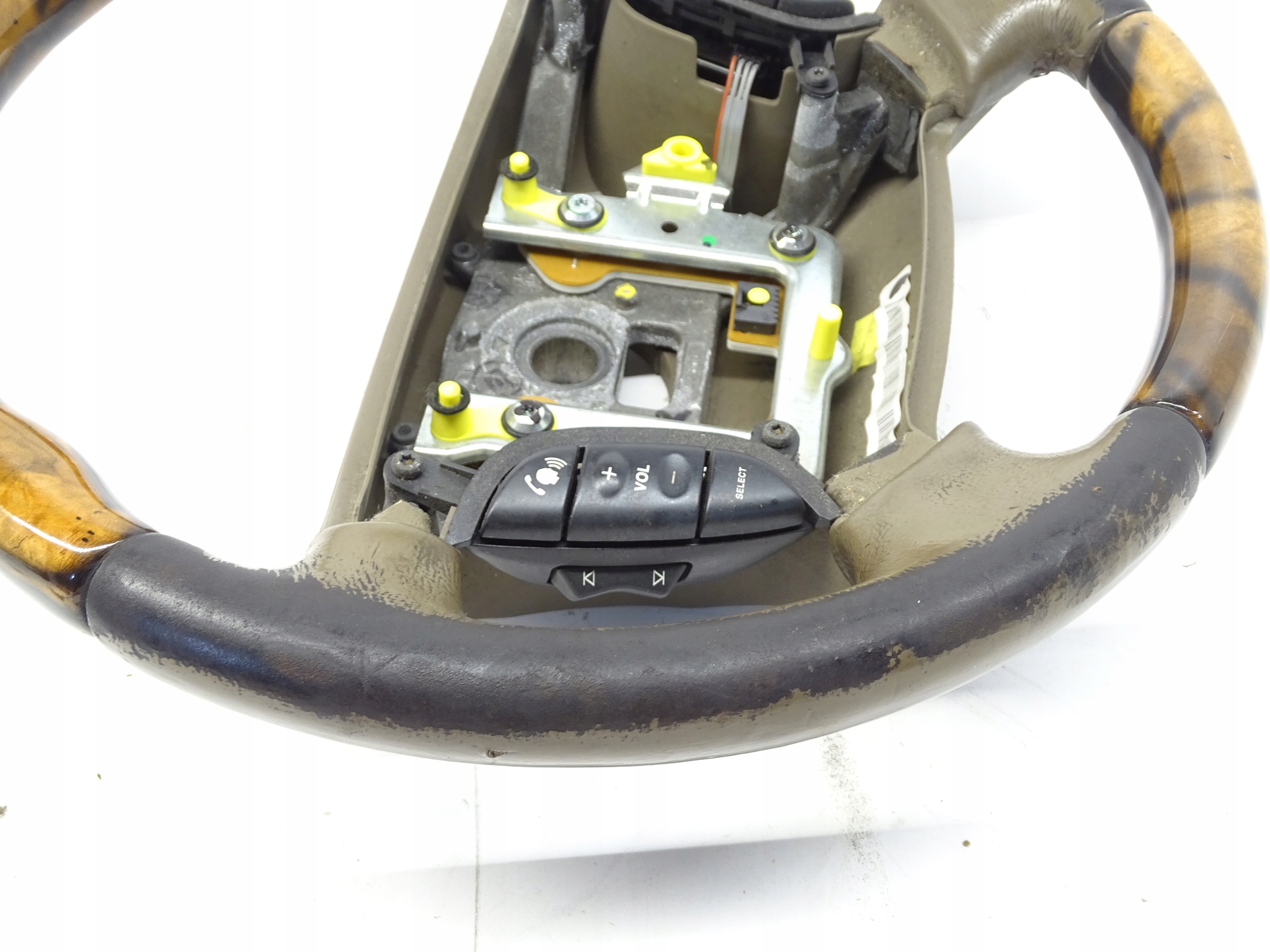 lenkrad MULTIMEDIA Leder Holzerne JAGUAR XJ X350