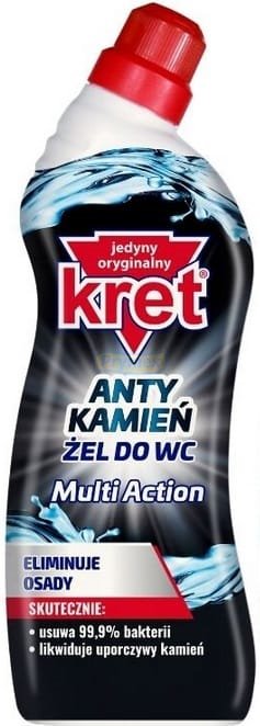

Kret Żel do Czyszczenia Wc Anty Kamień Multi 750g
