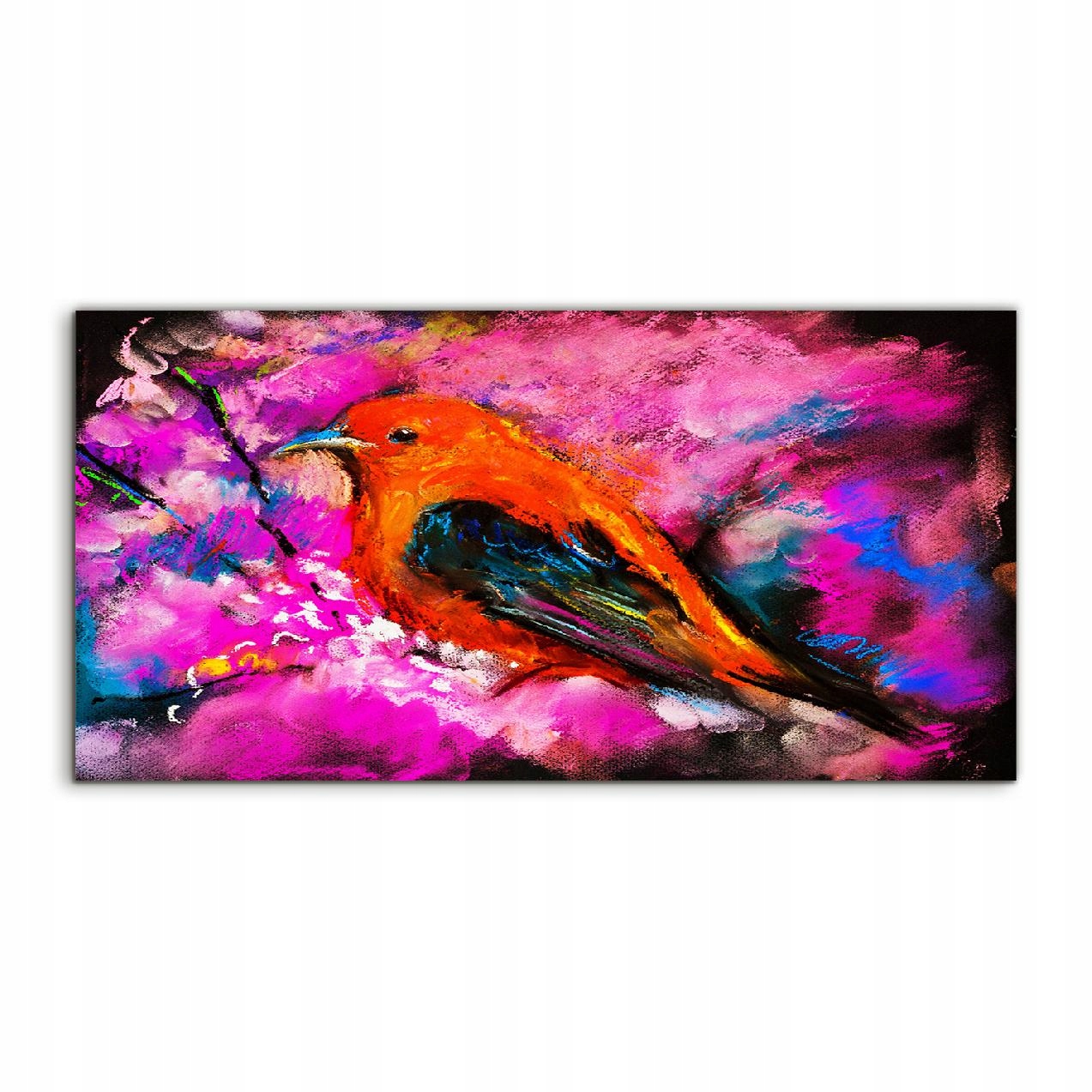 

Obraz akryl 100x50 z nadrukiem Ptak Zwierzę Sztuka