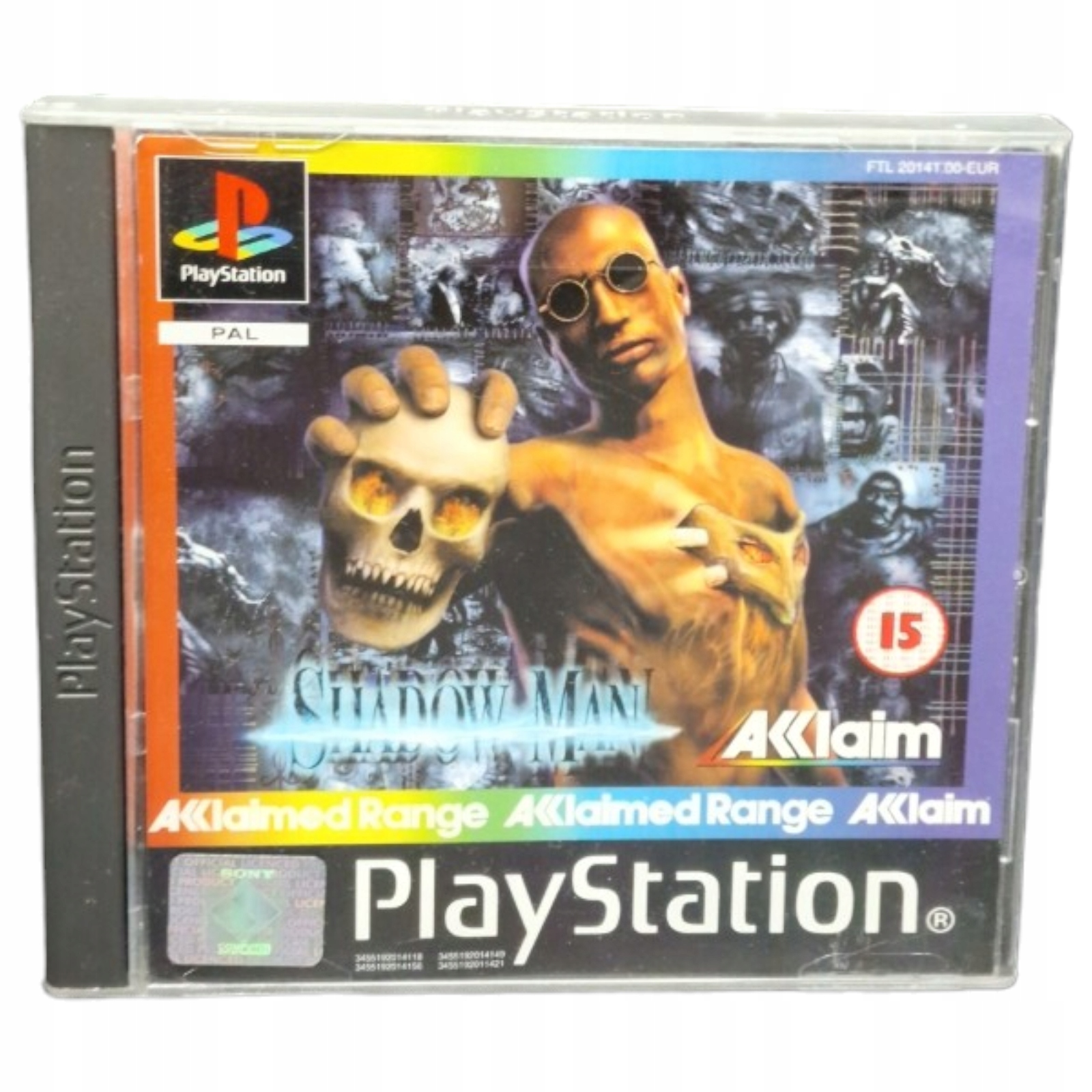 Gra SHADOWMAN PSX PAL Sony PlayStation (PSX)