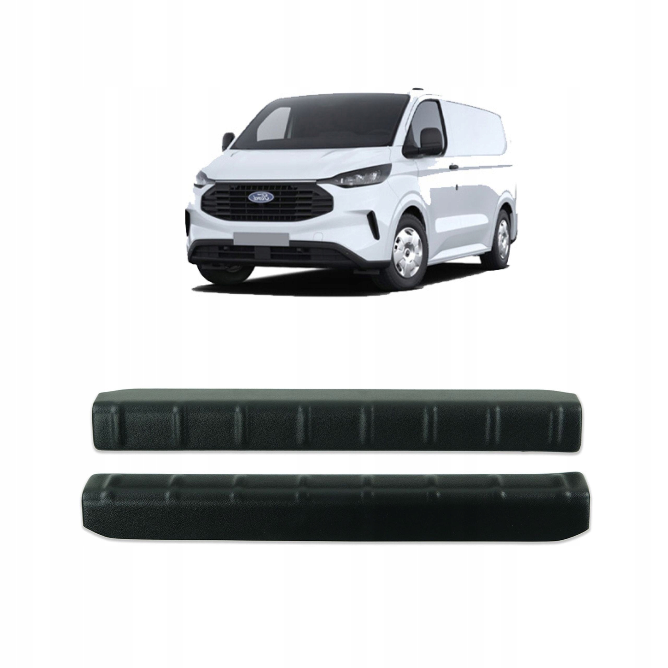 Ochranné kryty bočních prahů pro Ford Transit/Tourneo Custom 2023 černé