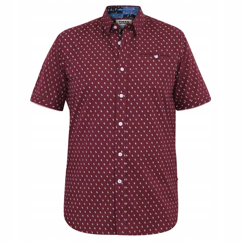 D555 košile pánská Dunstable L bordó