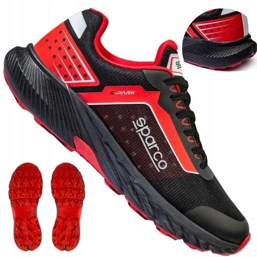 Buty sportowe męskie do pracy Bhp bez podnoska Sparco Sepang S-Park 42