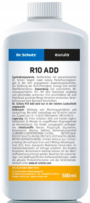 Eukula R10 Antislip Add 0,5L protiskluzový doplněk pro laky