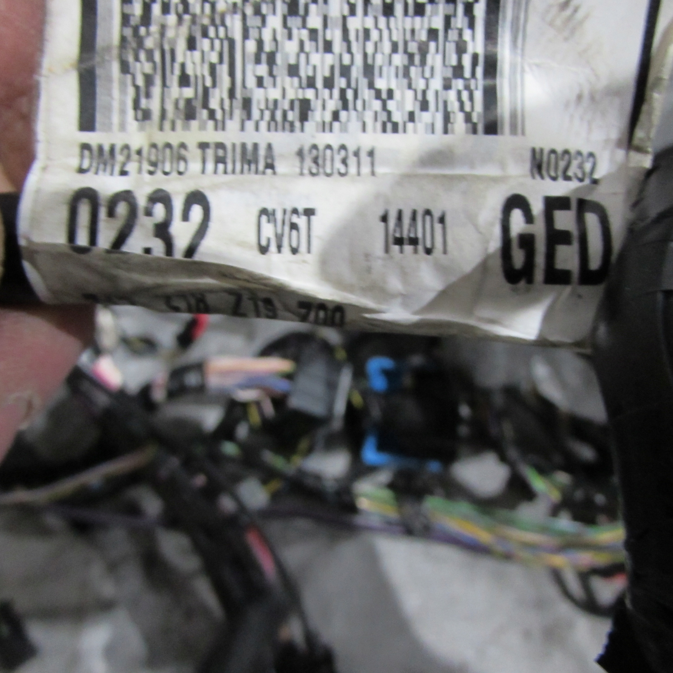 шланги консоли FORD KUGA MK2 РЕСТАЙЛИНГ CV6T-14401