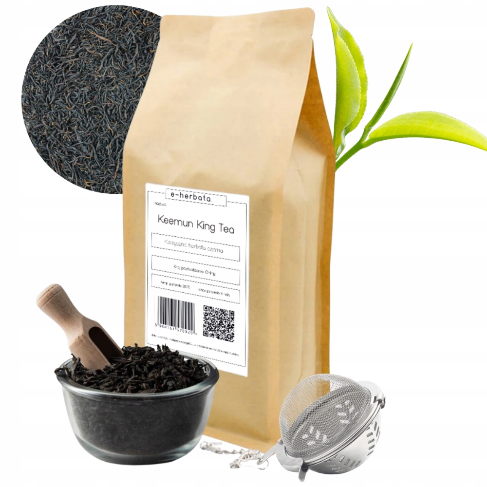 Herbata Czarna Liściasta Keemun King Tea Chiny 500G