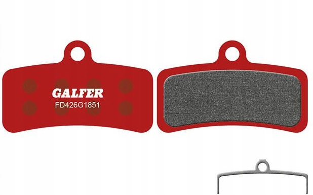 Klocki hamulcowe Galfer FD426G1851 Advanced Shimano Saint, Zee