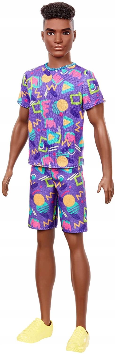 

Barbie Stylowy Ken Fioletowy T-shirt GRB87