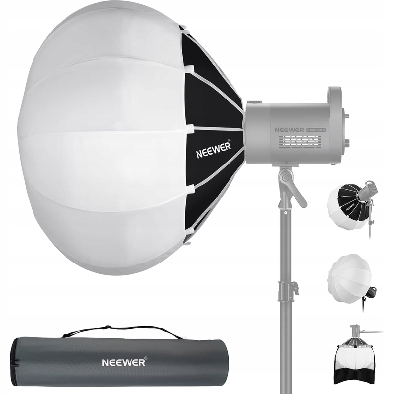 Neewer NS55L, lucernový softbox 65x45cm, Bowens bajonet, reflexní rolovací