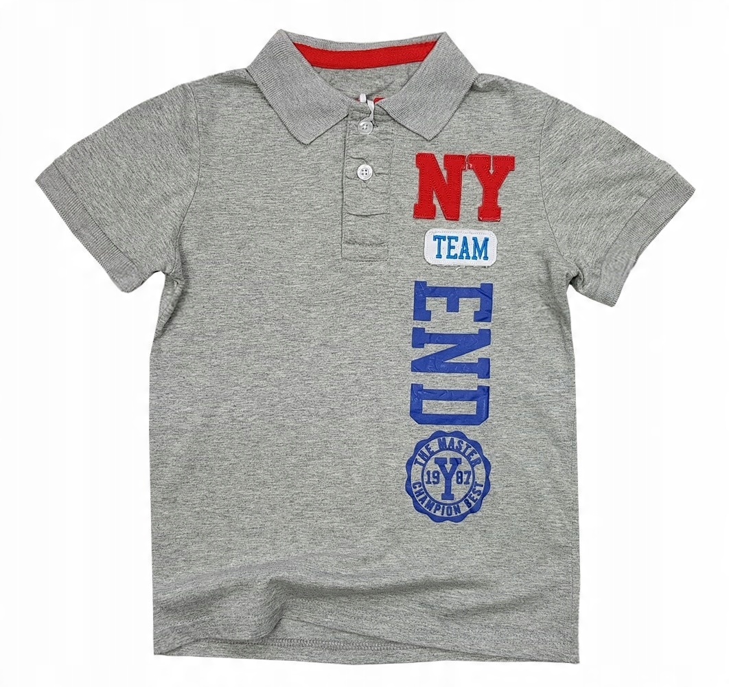 

Bluzka polo End Team r 4 - 98/104 cm Grey