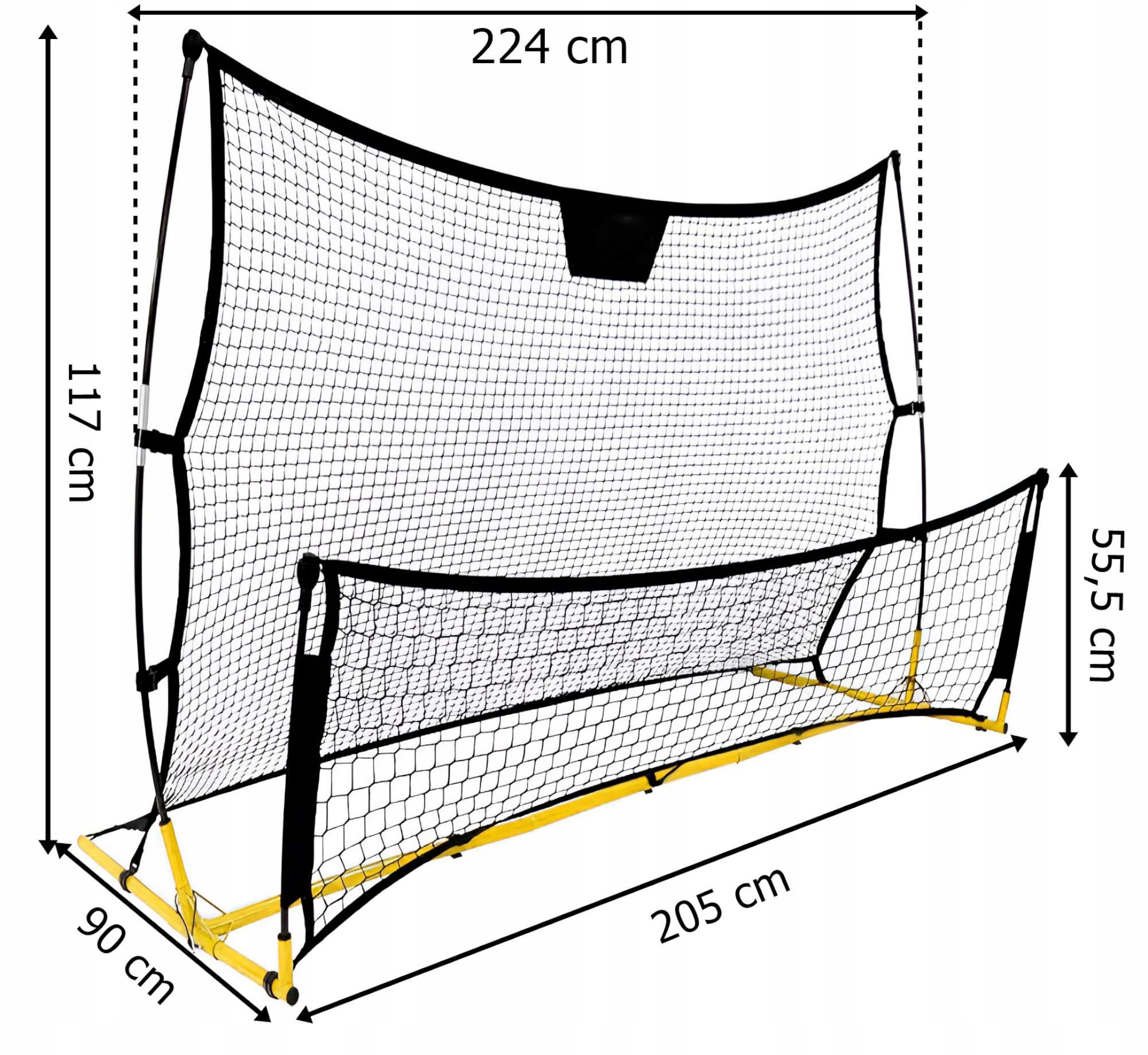 Fotbalová Tréninková Branka Pro Děti, Fotbalová Sada, Podložka 2V1