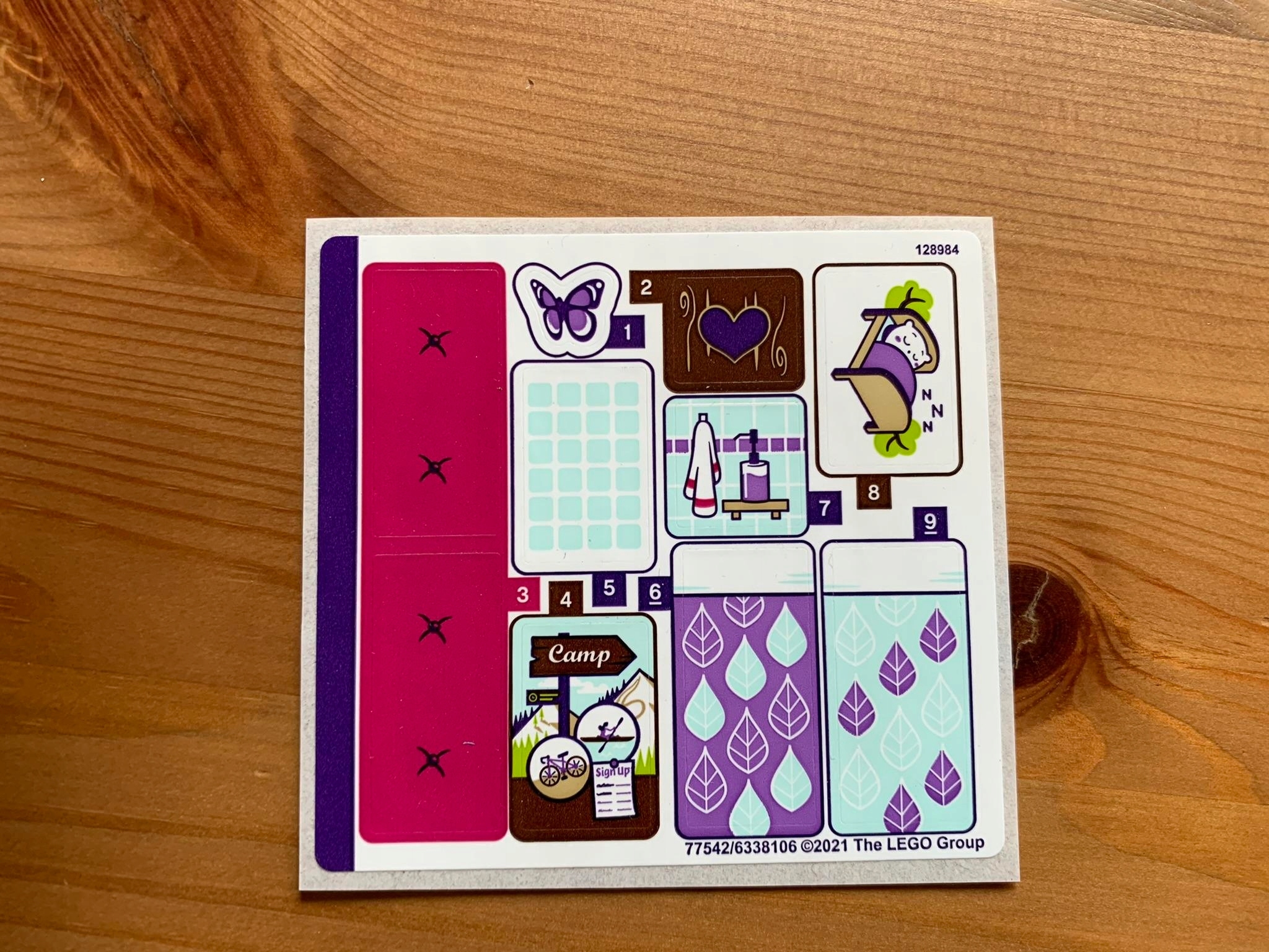 LEGO naklejki do 41679