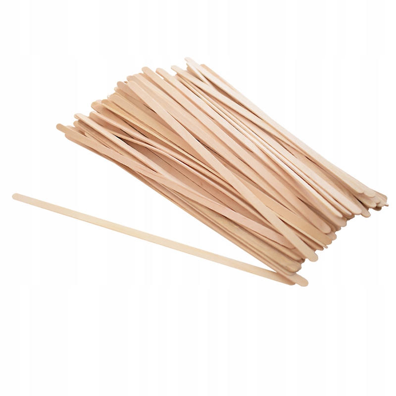 MIESZADEŁKO MIESZADEŁKA DREWNIANE 15cm - 100 SZTUK