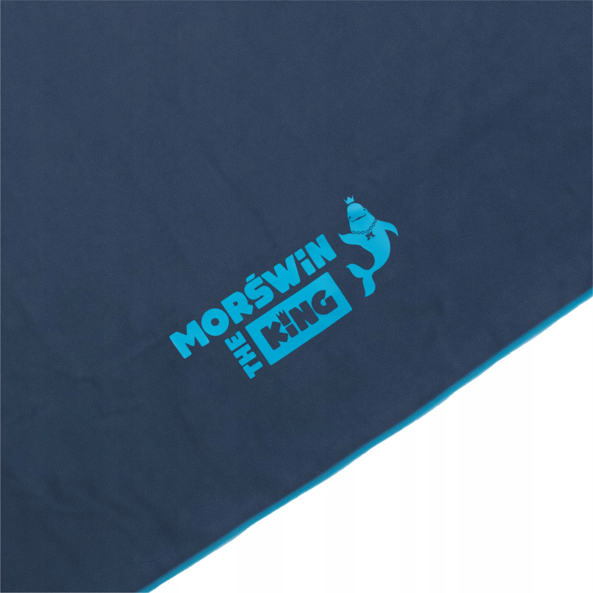 Ręcznik z mikrofibry szybkoschnący plażowy, granatowy, MORŚWIN 175x110 Stan opakowania oryginalne