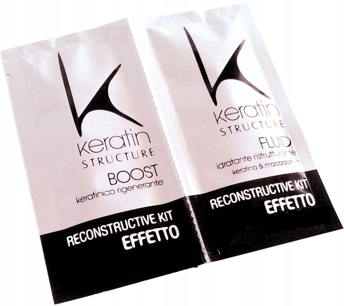 ZESTAW KERATIN SASZETKI Fluid 2x12ml