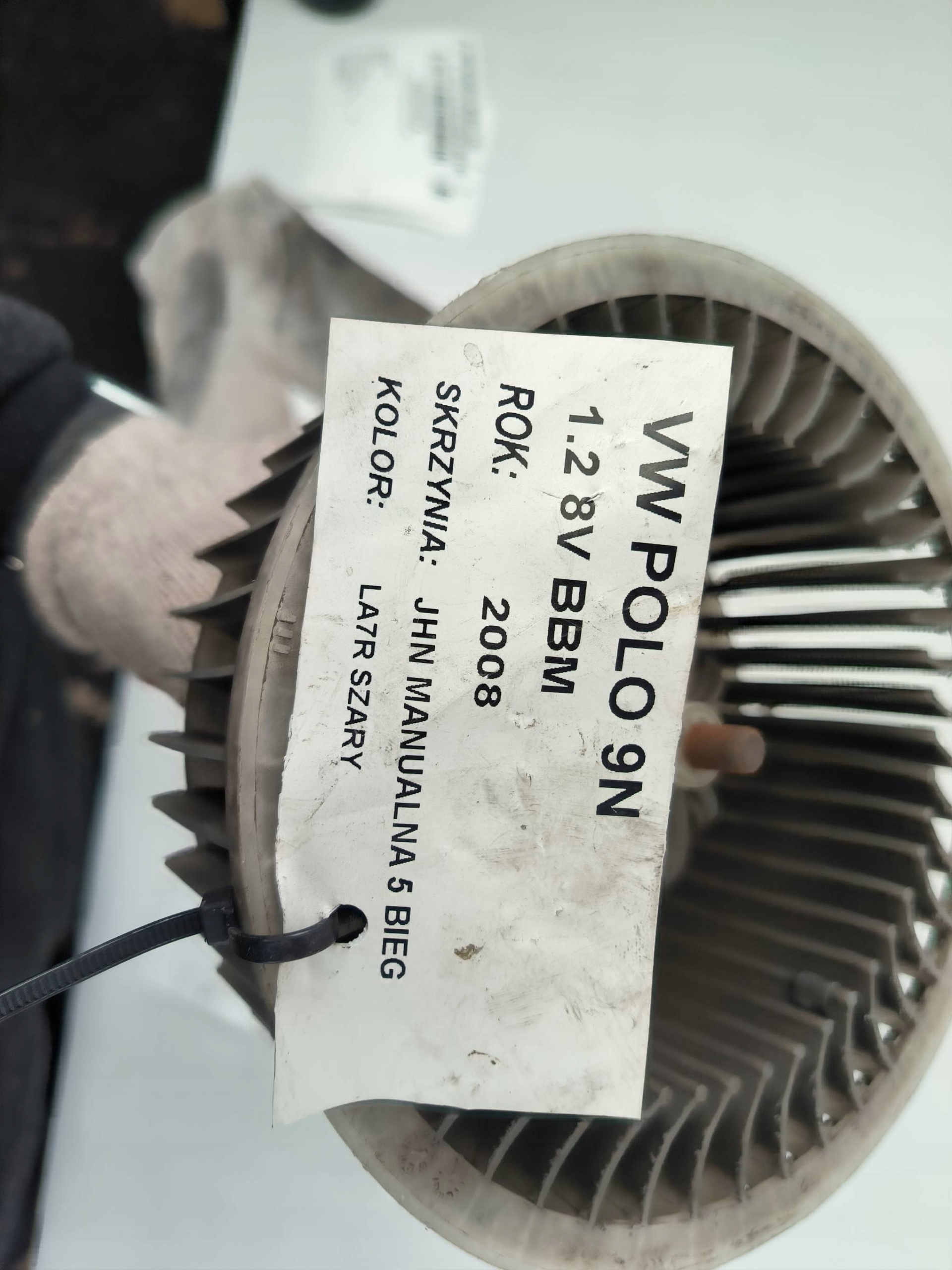 fan cab VOLKSWAGEN POLO 9N