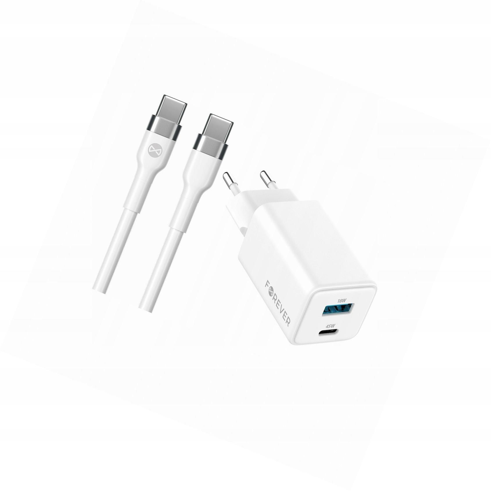 Szybka ładowarka GaN 45W Usb-c z kablem do Motorola Edge 20 Lite