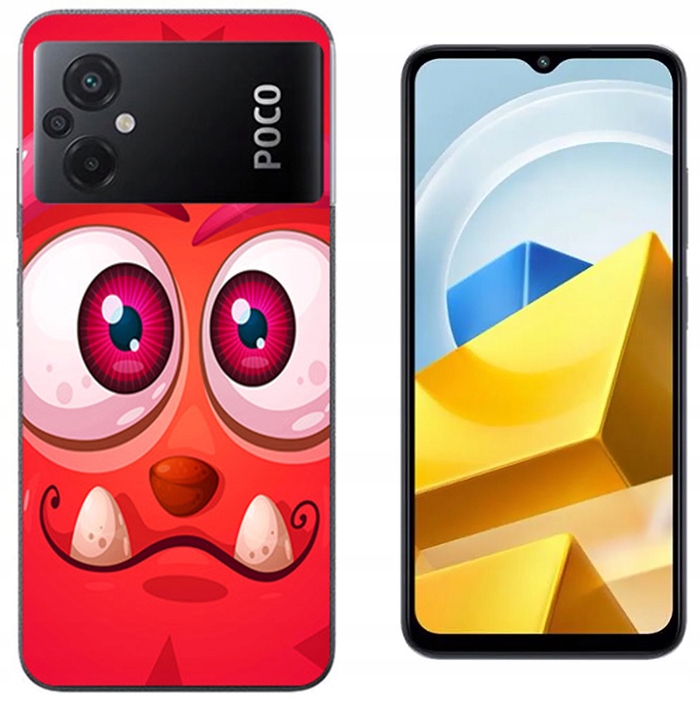 

Etui Silikon Do Xiaomi Poco M5 Szkło 9H