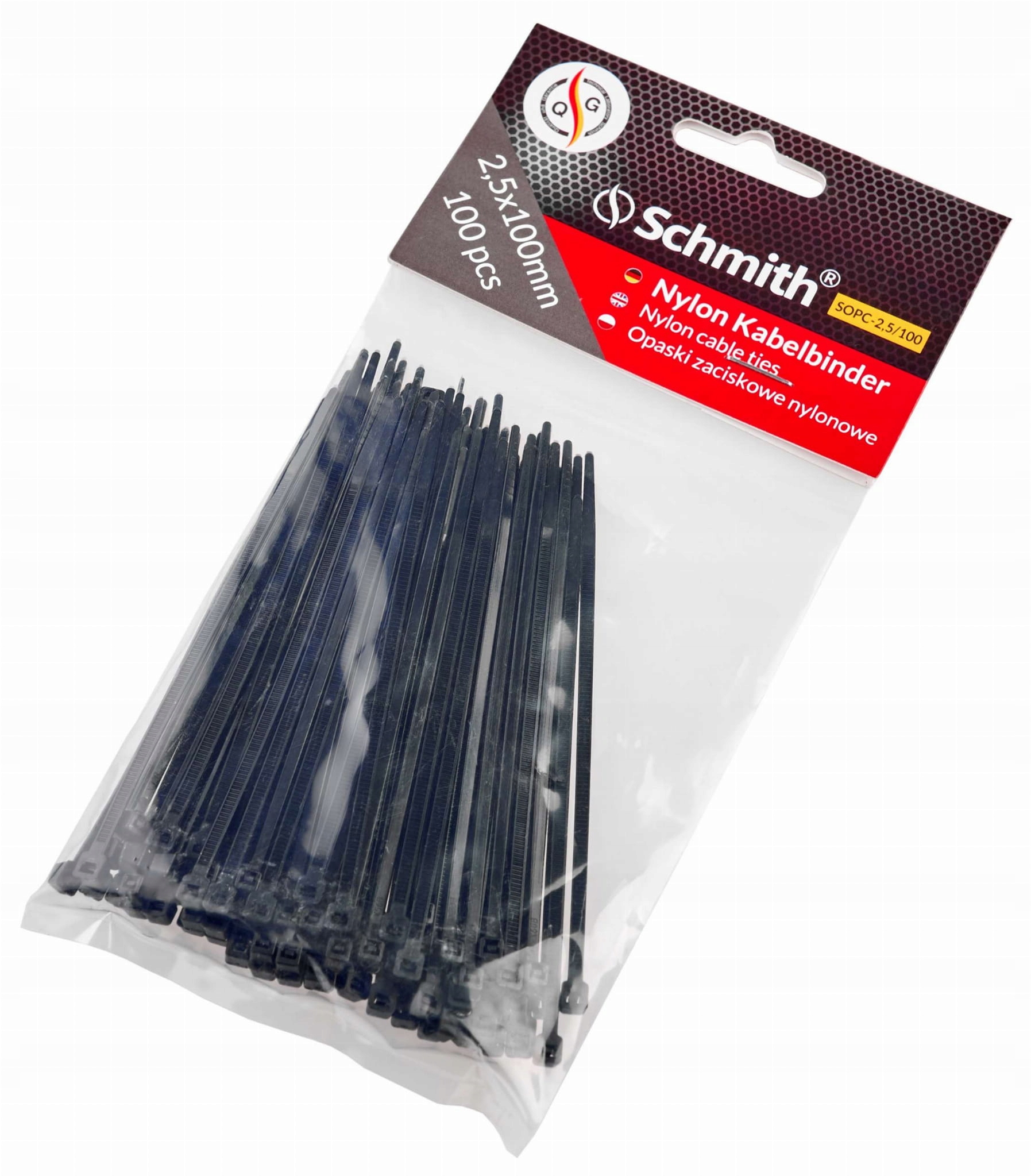 Opaska kablowa Schmith 4,8 mm x 300 mm 100 szt. Marka Schmith