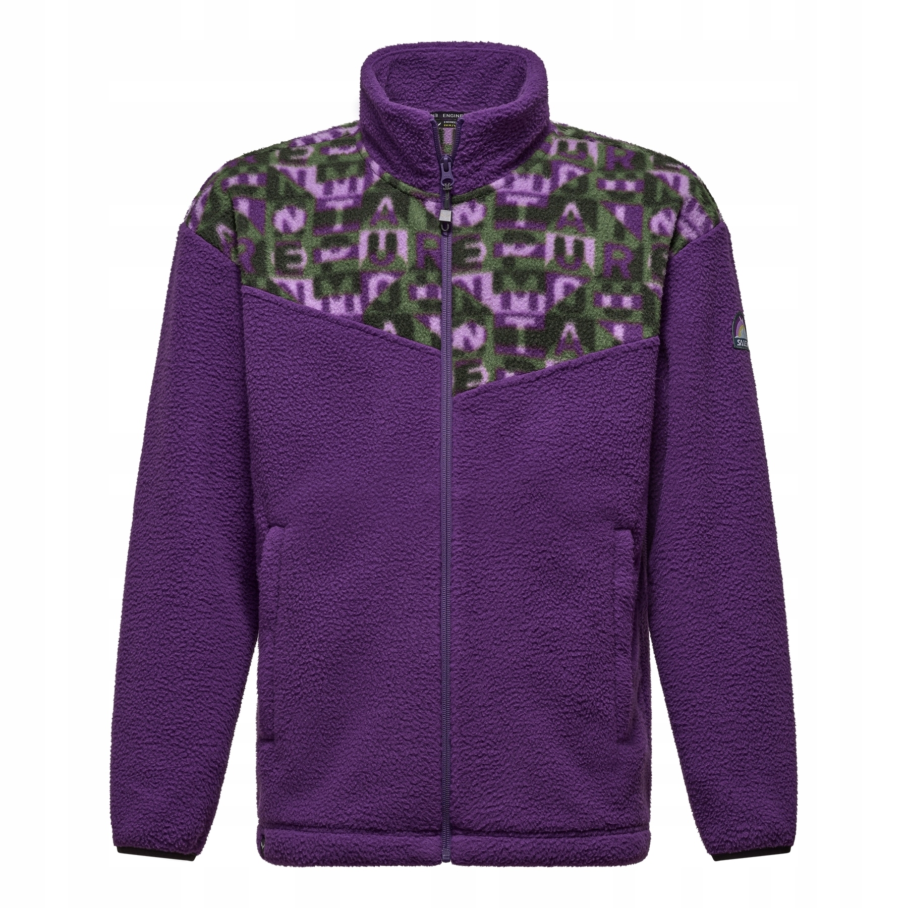 Fleecová Mikina unisex Salewa Eagle Anniversary fialová 00-0000029196_6670 r XL