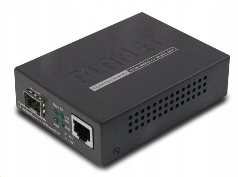 Planet GT-805A modulární konvertor Gigabit 10/ 100/ 1000BaseT/ Sx GT-805A