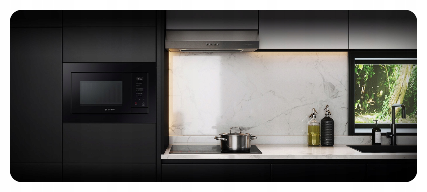 Kuchenka mikrofalowa SAMSUNG MG23A7318CK 23l Marka Samsung