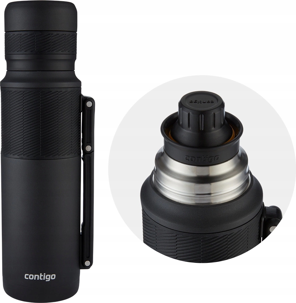 Cestovní turistická termoska Contigo 1200 Ml černá