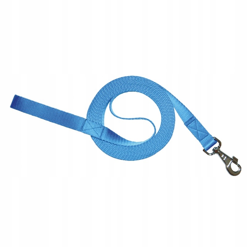 

Chaba smycz treningowa taśma dł. 5 m Niebieska