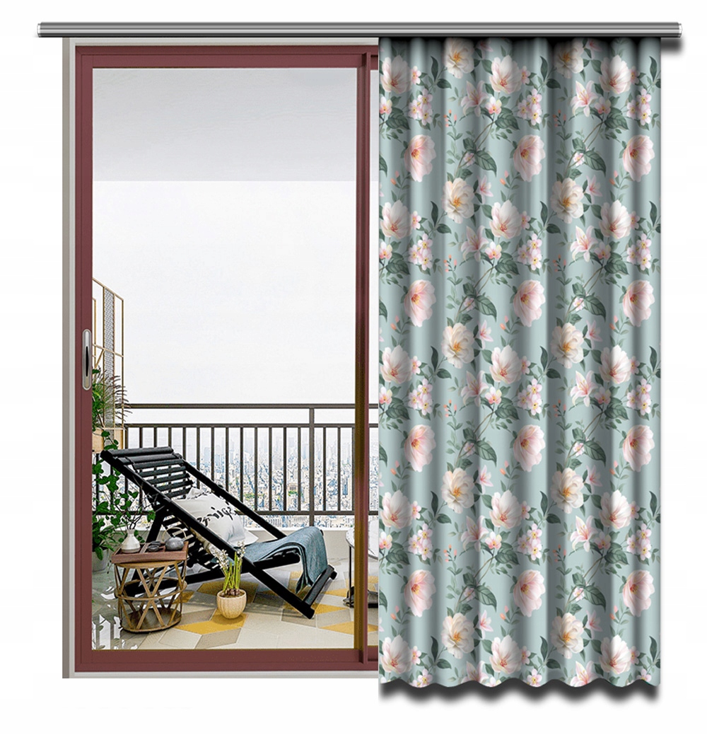 

Zasłony Na Żabki 140x250 Wzór 1 Szt Dzika Róża