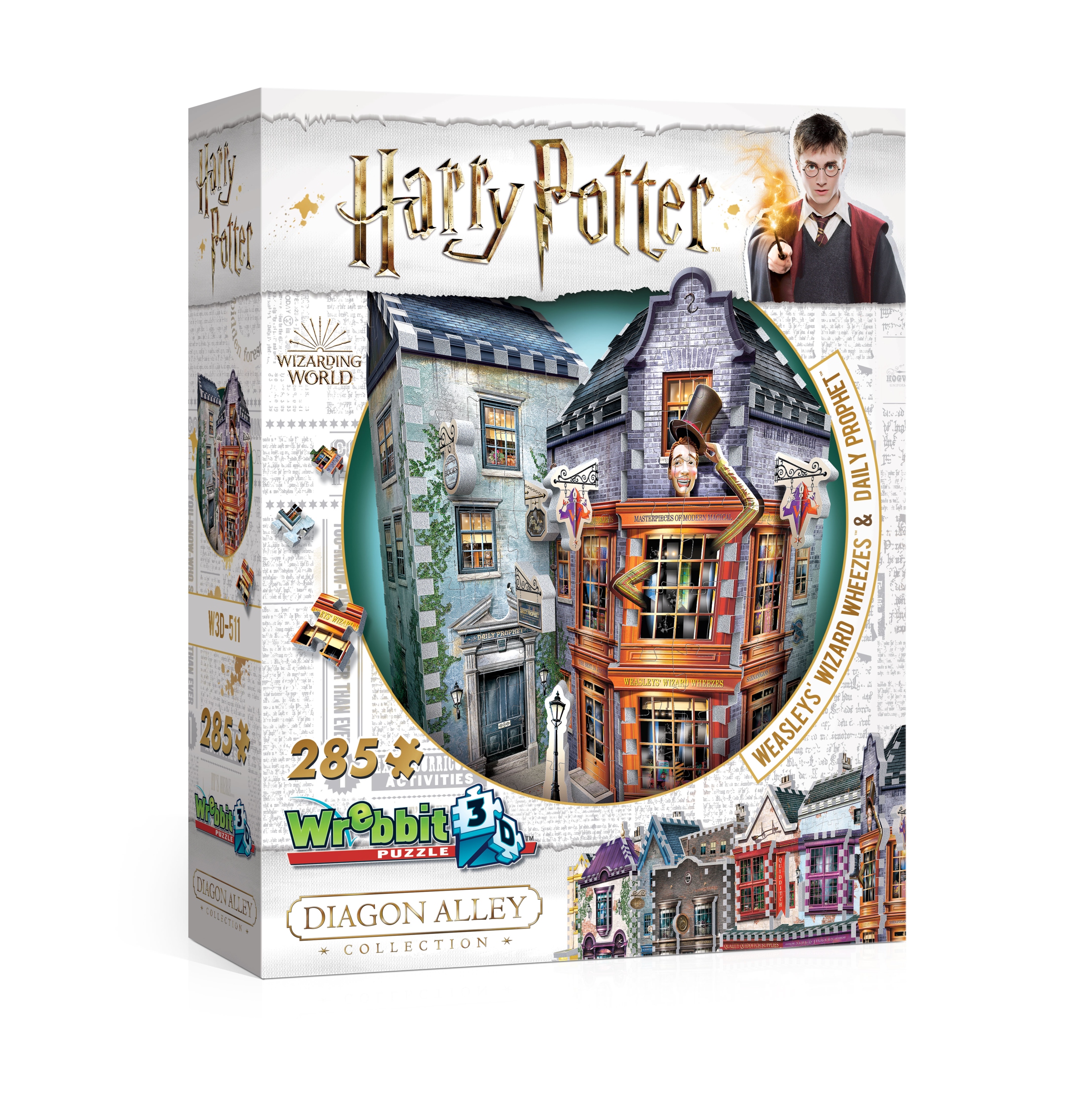 

Wrebbit Puzzle 3D Harry Potter Sklep Wessley 285el