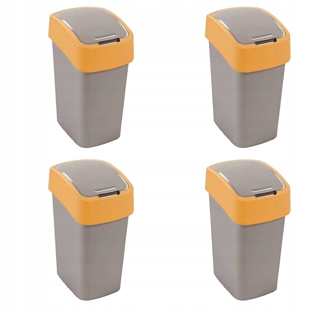 Levně Odpadkové koše na tříděný odpad Sada na odpad Curver Flip Bin 9l Popelnice