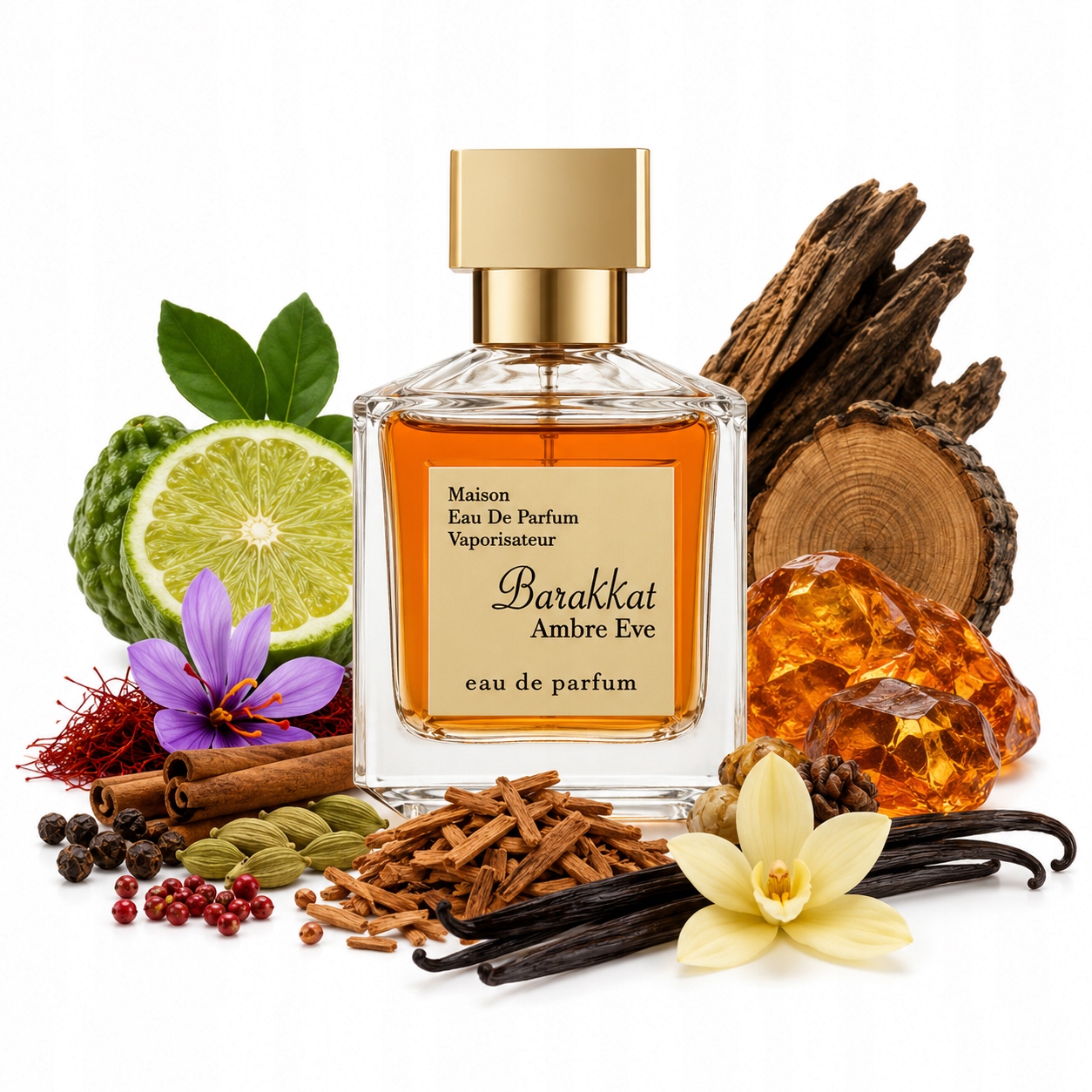 Oryginalne Perfumy Arabskie Maison Fragrance World Barakkat Ambre Eve 100ml