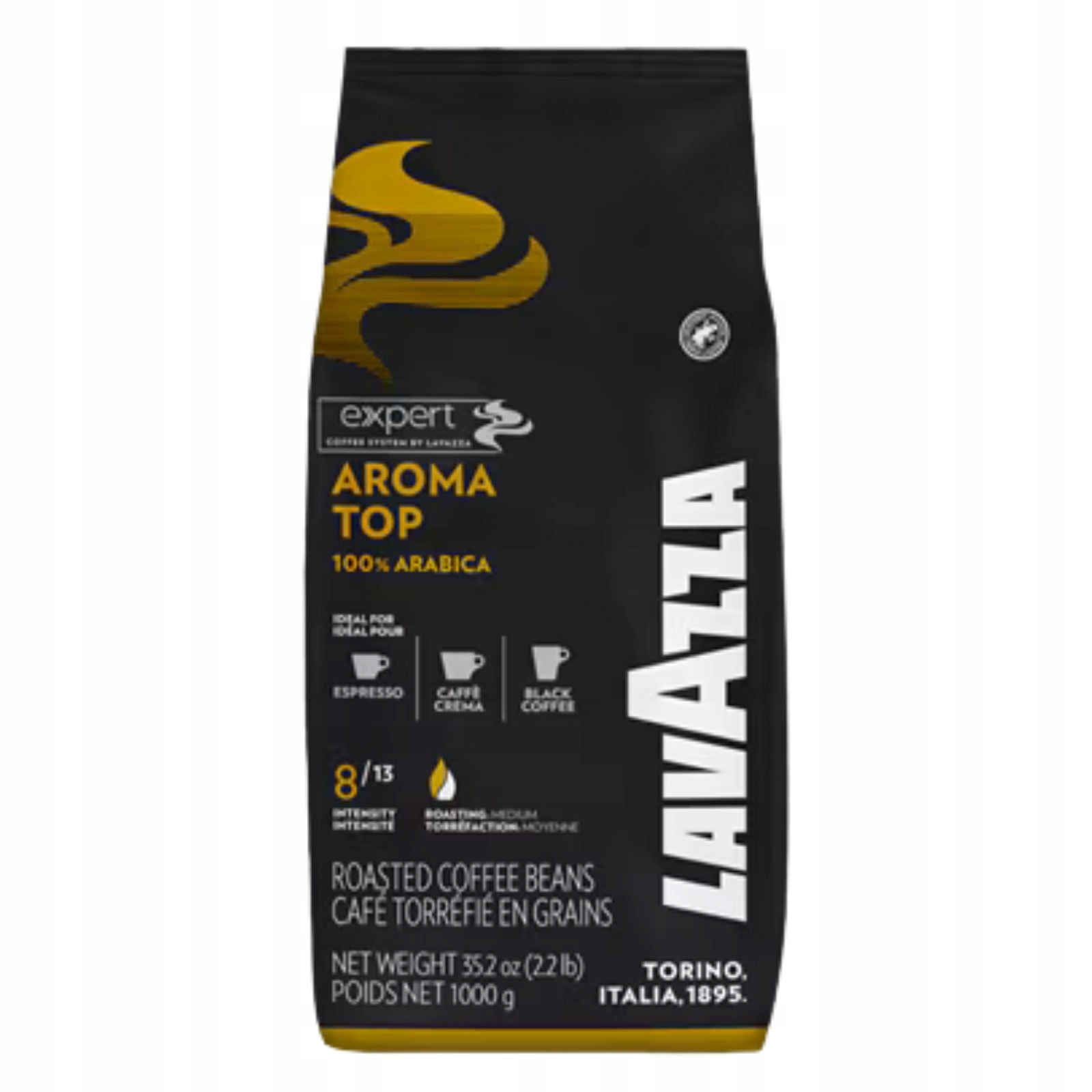 Kawa ziarnista Arabica 100% Lavazza Expert Aroma Top 1000 g