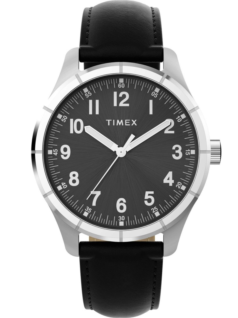 Pánské Hodinky Timex TW2Y16100 Na Šikmém Pásku, Svítící Ručičky Box