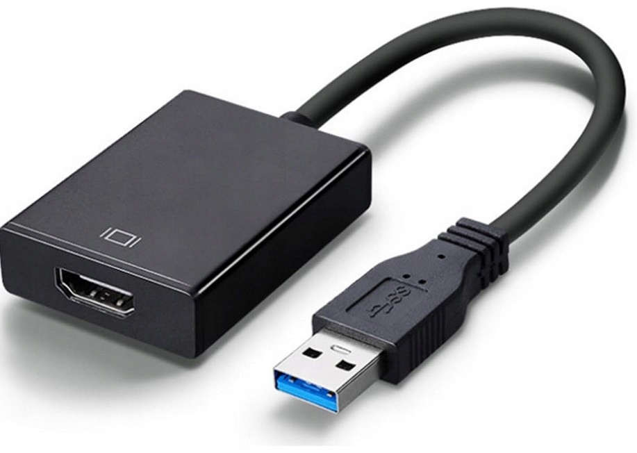 ADAPTER KONWERTER PRZEJŚCIÓWKA USB DO HDMI FULL HD