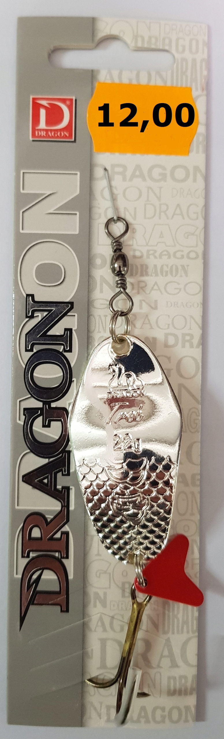 Wahadłówka Troć Silver Gloss 22g Dragon