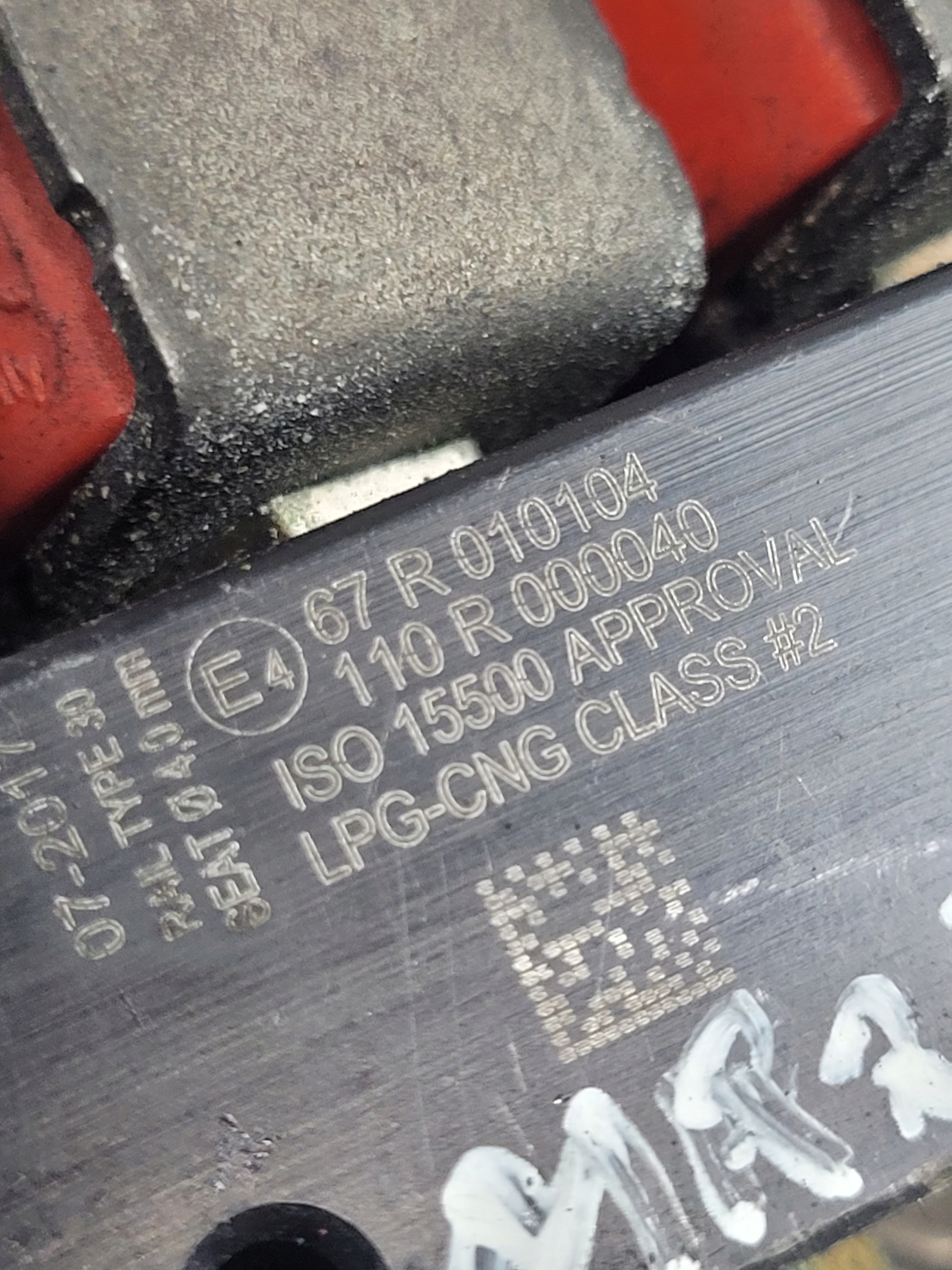 Rampe injection LPG VALTEK 67R010104 110R000040