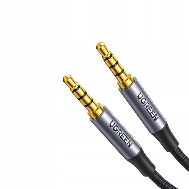 Kabel Aux 3.5MM Ugreen AV183, 3M, Czarny, Mini Jack Do Muzyki