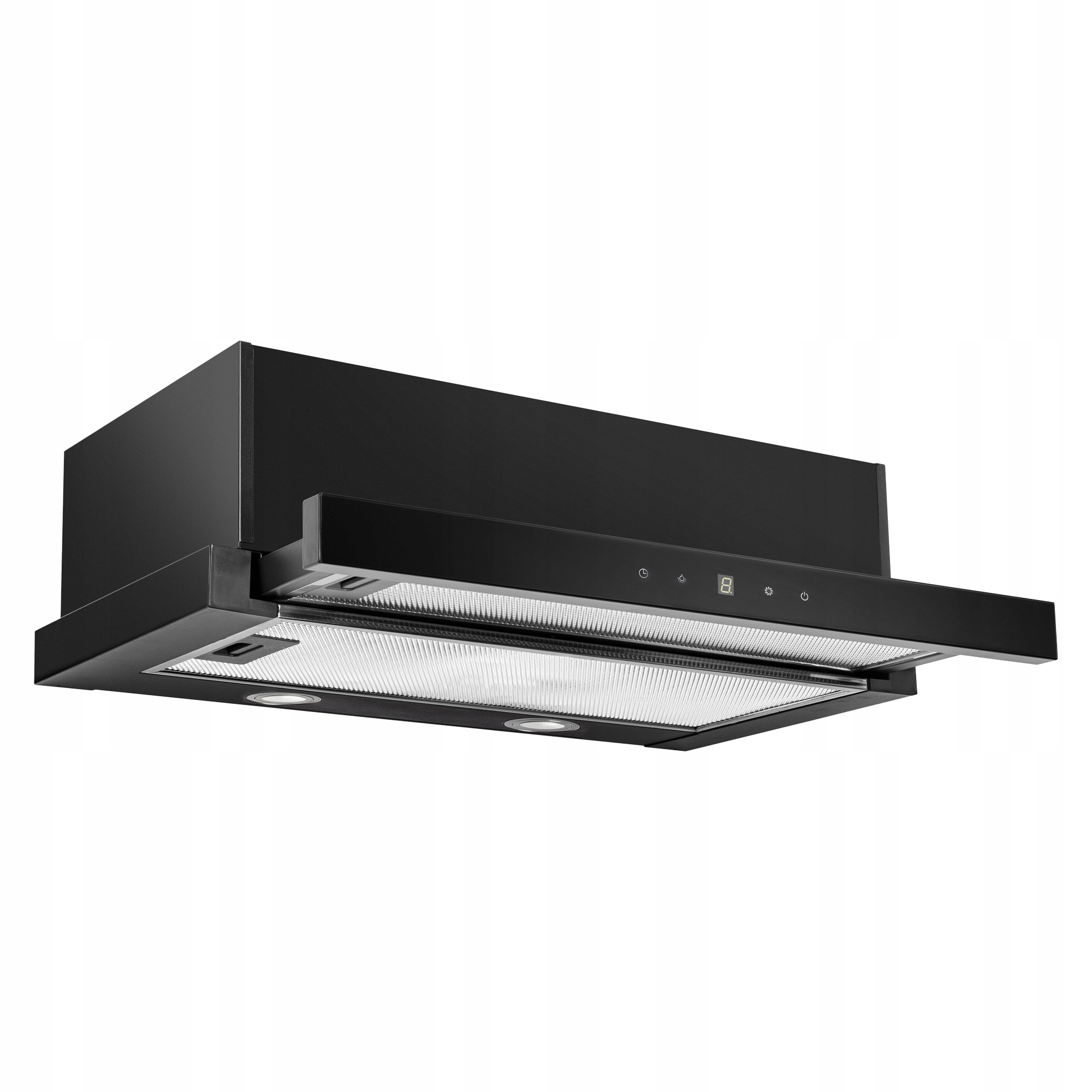 Okap teleskopowy 50 Treviso Bl Glass