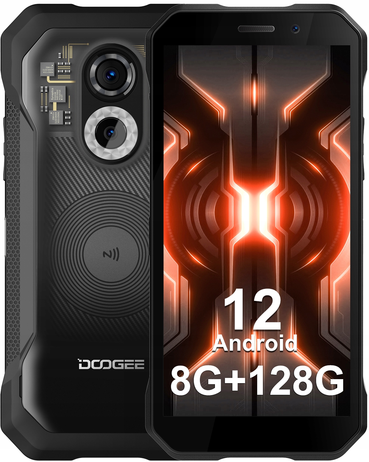 Smartfon Doogee S61 Pro Pancerny 5180mAh 6.0“ 8GB+128GB Nfc IP68 Lte