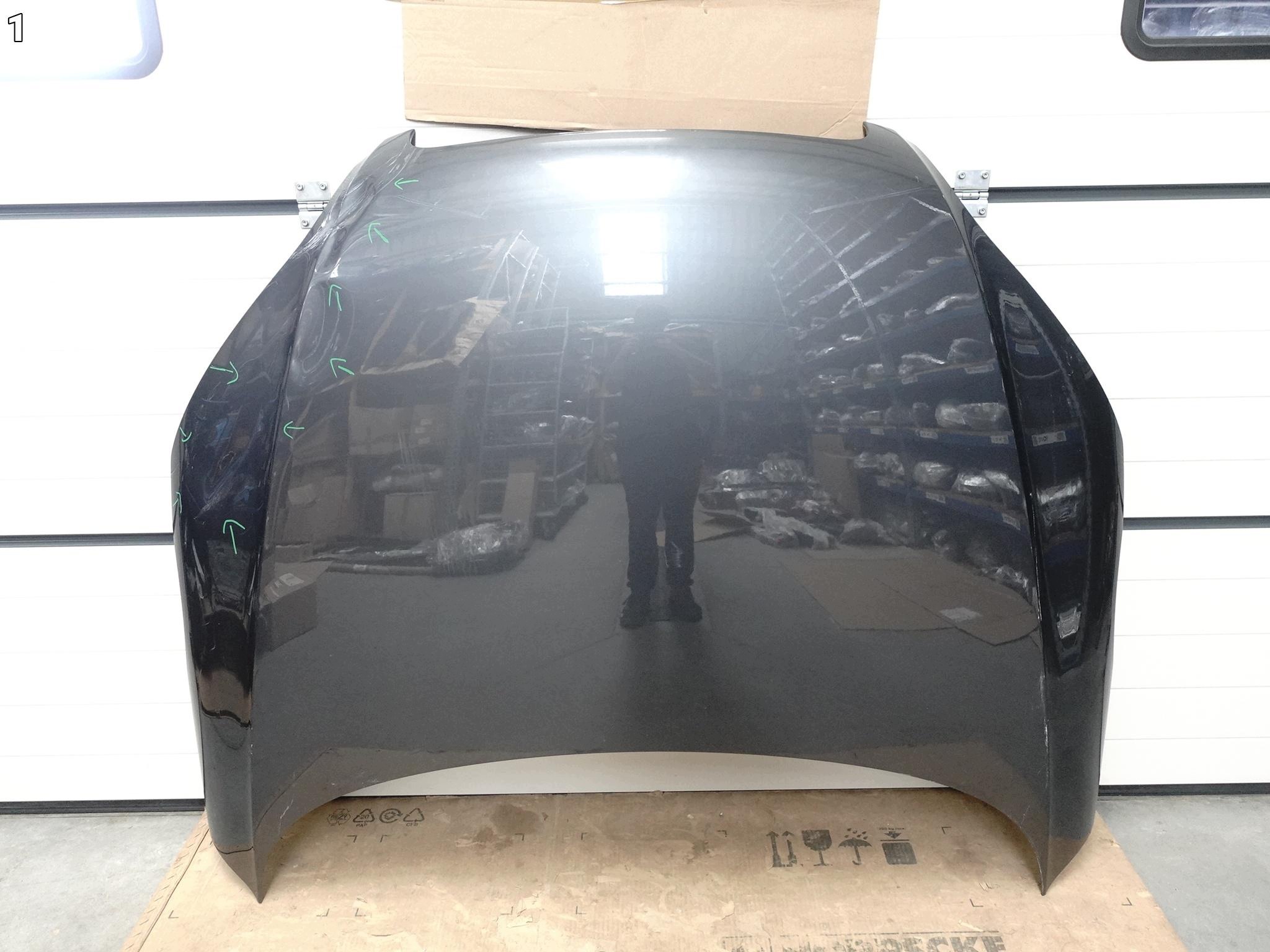 AUDI TT II MK2 TTS 8J0 06-14 LIFT bonnet front