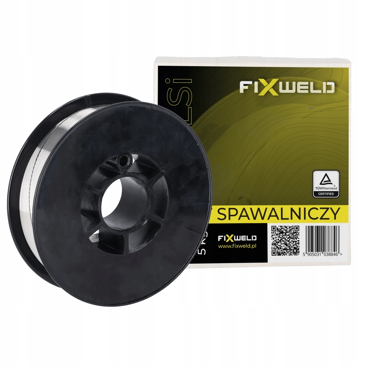 Drut spawalniczy 308 LSi 0,8 5kg do stali nierdzewnej Fixweld migomat