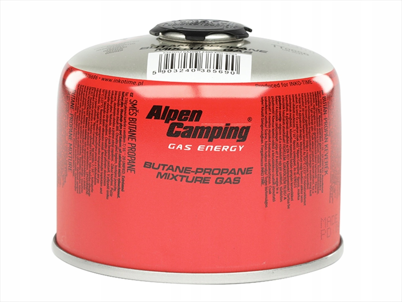 Plynová Kartuše Závitový Náboj 230 g Hořákového Sporáku