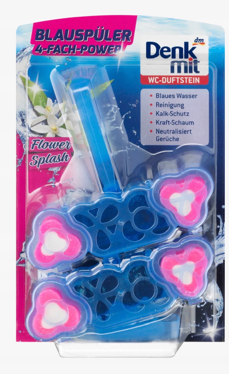 

Denkmit Flower Splash Zawieszka do Wc 2 sztuki