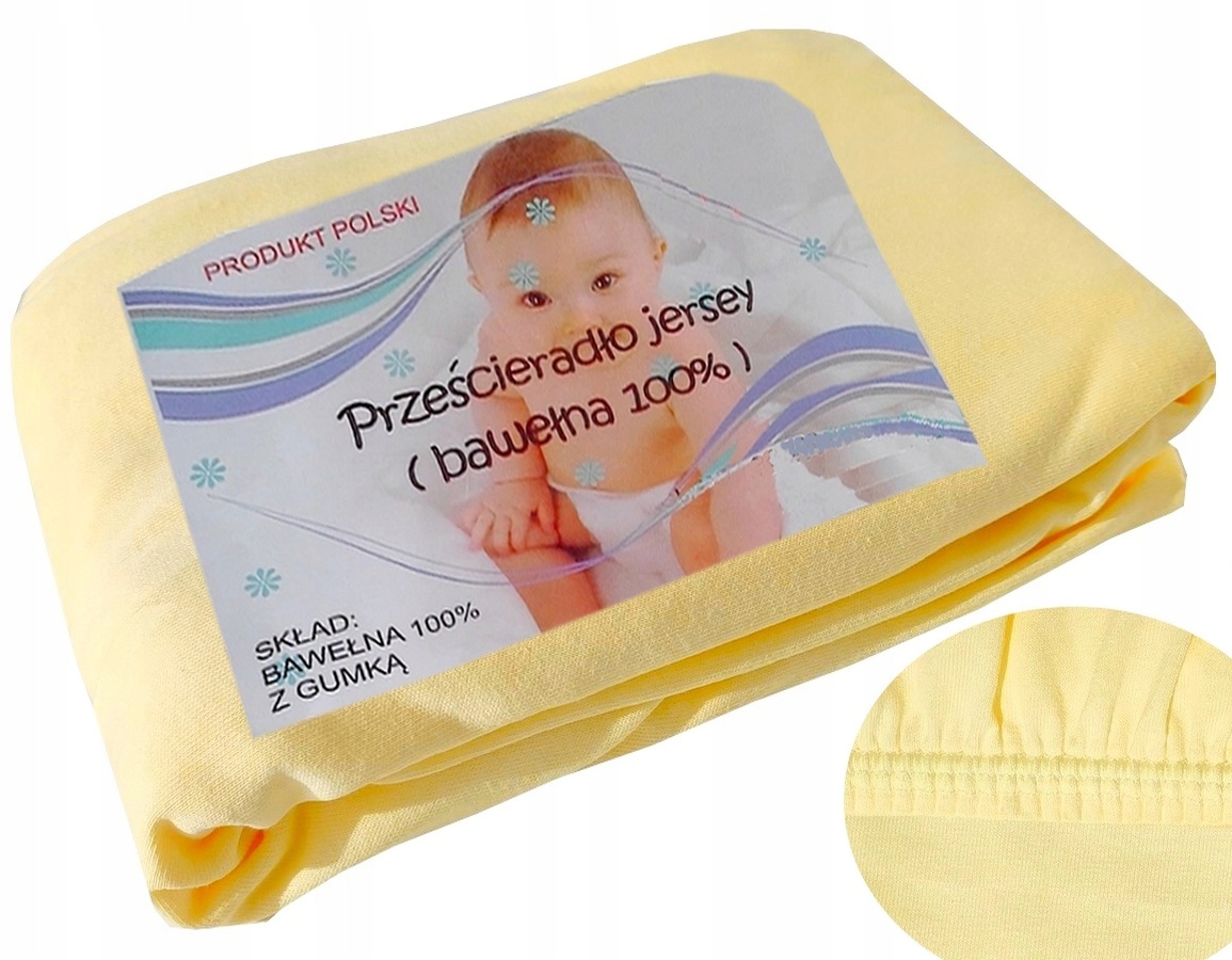 

Prześcieradło jersey 70x140 140x70 Jakość Pl