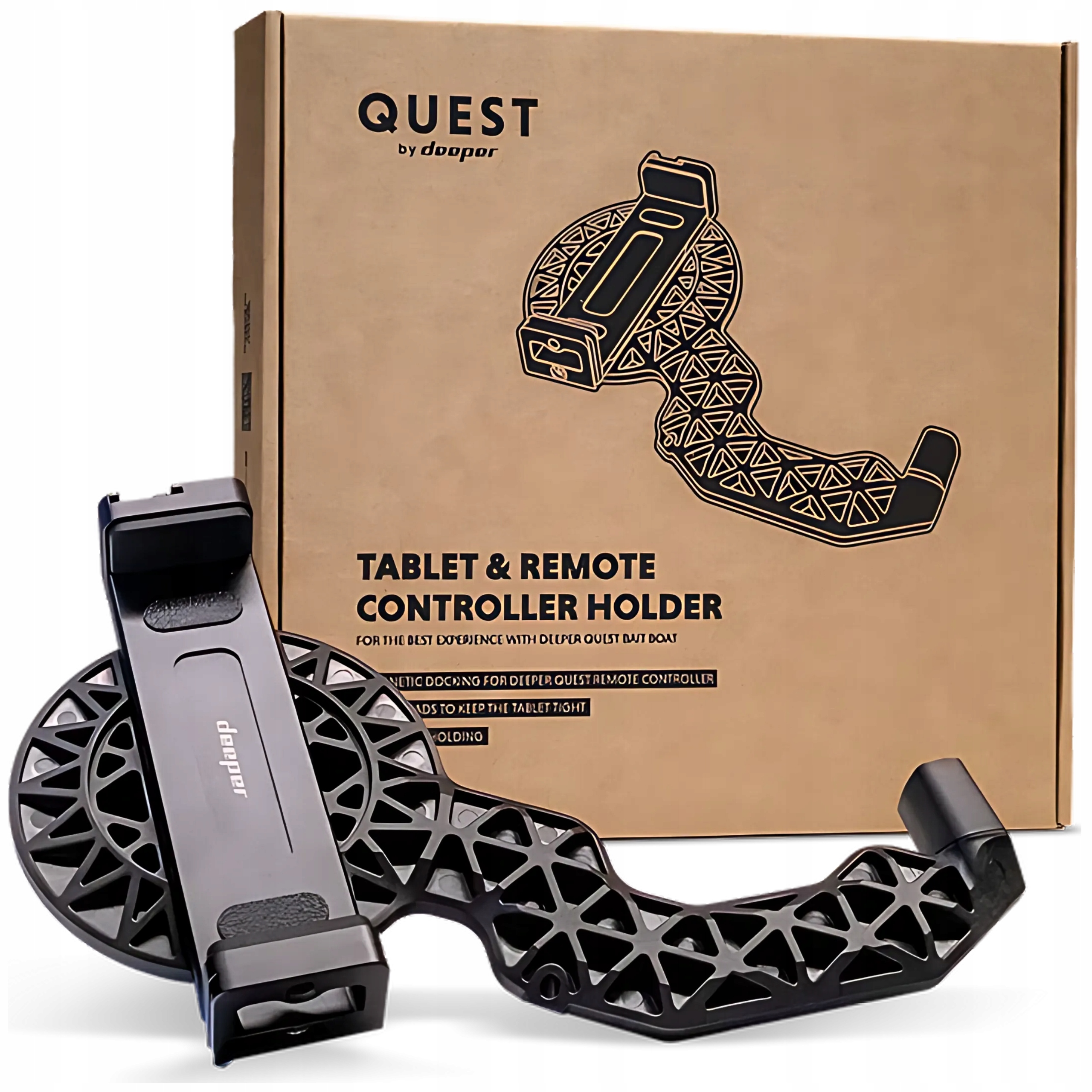 Uchwyt na Tablet i Pilota do Łódki Zanętowej Deeper Quest Bait-Boat