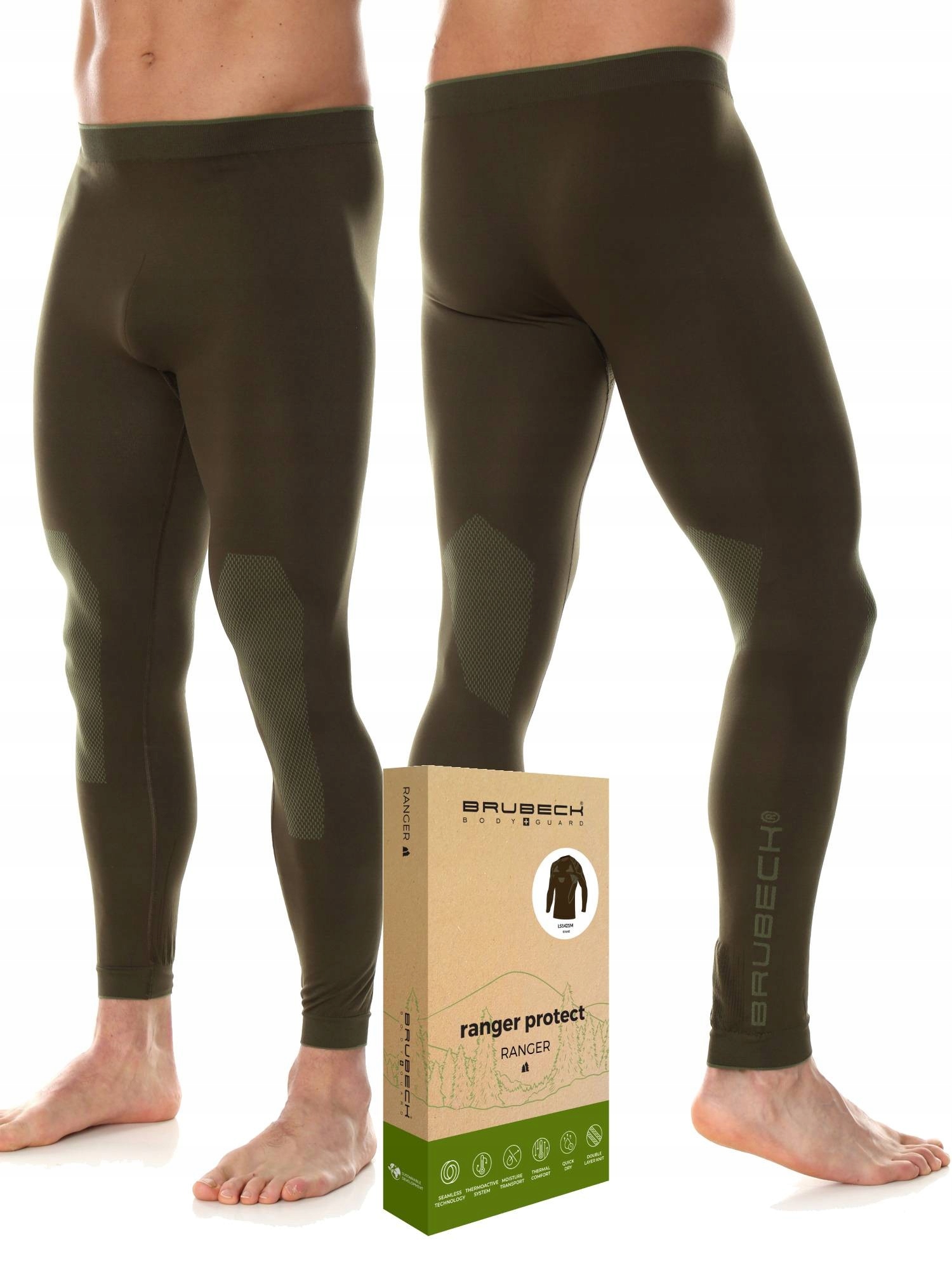 Brubeck Mocne Ciepłe Kalesony Dla Wędkarza Myśliwego Protect -XL