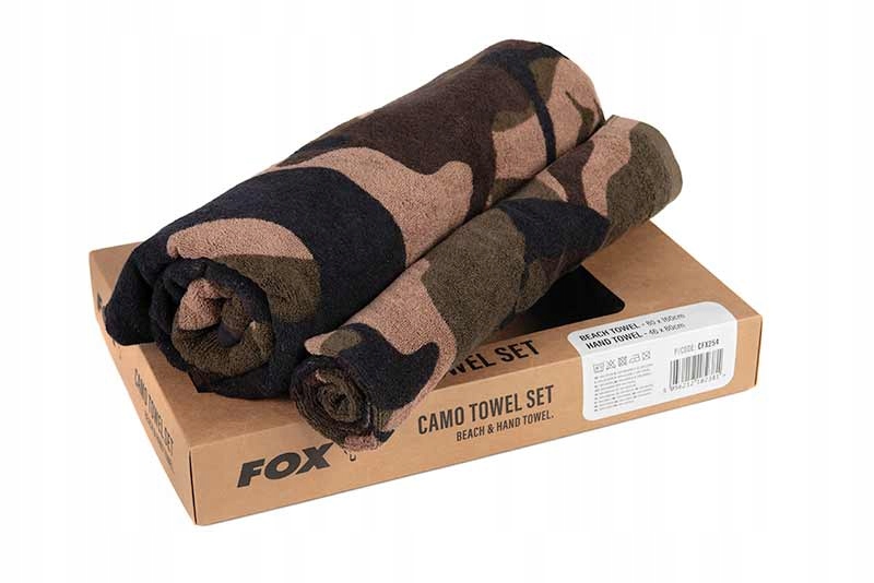 Zestaw Ręczników Beach/hand Camo Towel Set Fox