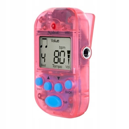 MEIDEAL Metronom elektroniczny M50 red