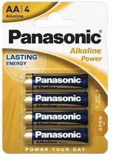 

Baterie Panasonic LR06 1,5V Aa 4 Alkaliczne Power